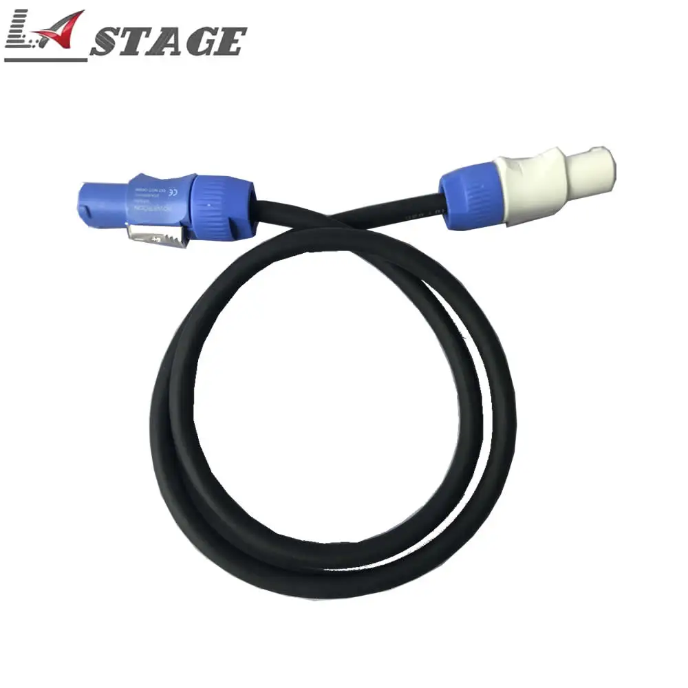 

Free Shipping 1M-10M Power Cable for Beam R7 Beam 5R Moving Head Stage Lighting Extension Cable Blue/Grey Connectors PowerCon