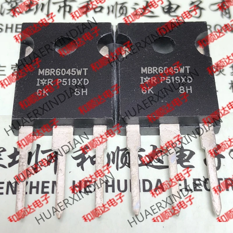 5 шт., новые оригинальные кнопки MBR6045WT-247 45V 60A