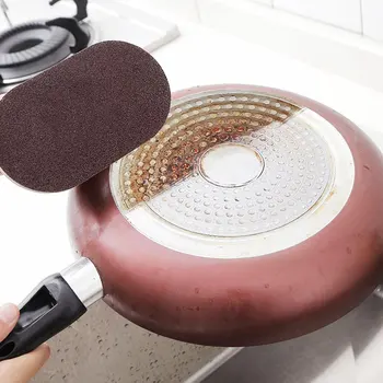 

1Pc Kitchen Strong Decontamination Bath Brush Sponge Tiles Brush Hot Sale Magic Strong Decontamination Bath Brush Kitchen Tools