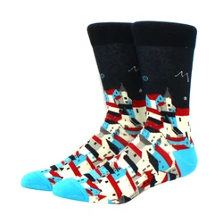 Whimsical Cartoon Cotton Socks: Playful Patterns (3)