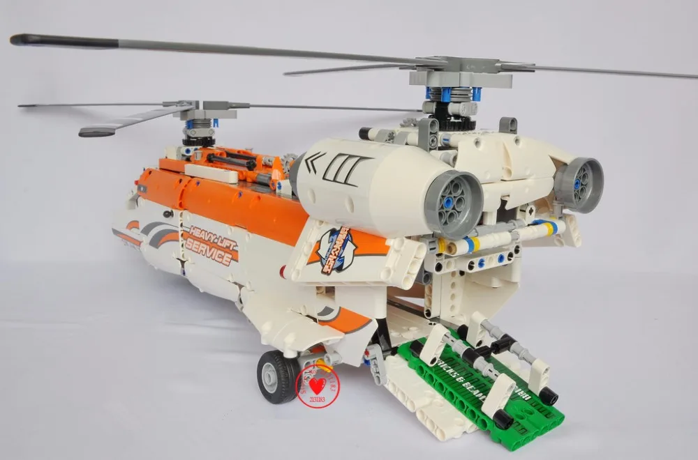 Продажа Новый спасательный вертолет самолет Fit Legoings Technic город вертолет строительные блоки кирпичи подарок детский набор мальчик DIY игрушки День ро...