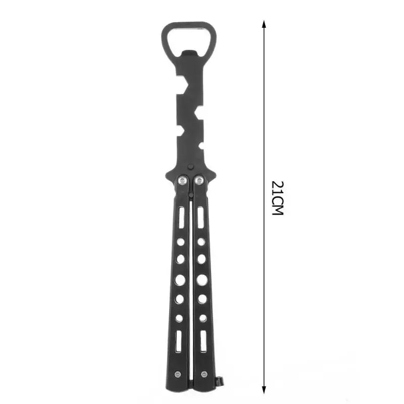 1 шт. нержавеющая сталь бабочка открывалка для пивных бутылок прочный тренажер тупой нож стиль практичные барные принадлежности Инструменты для кухни дома