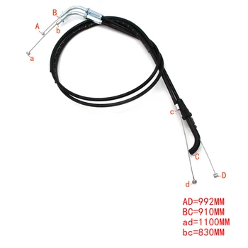 

Motorcycle Throttle Cable Scooter Accelerator Cables Engine For Kawasaki ZZR400 ZX400 ZZR600 ZX600 Motor Accessories