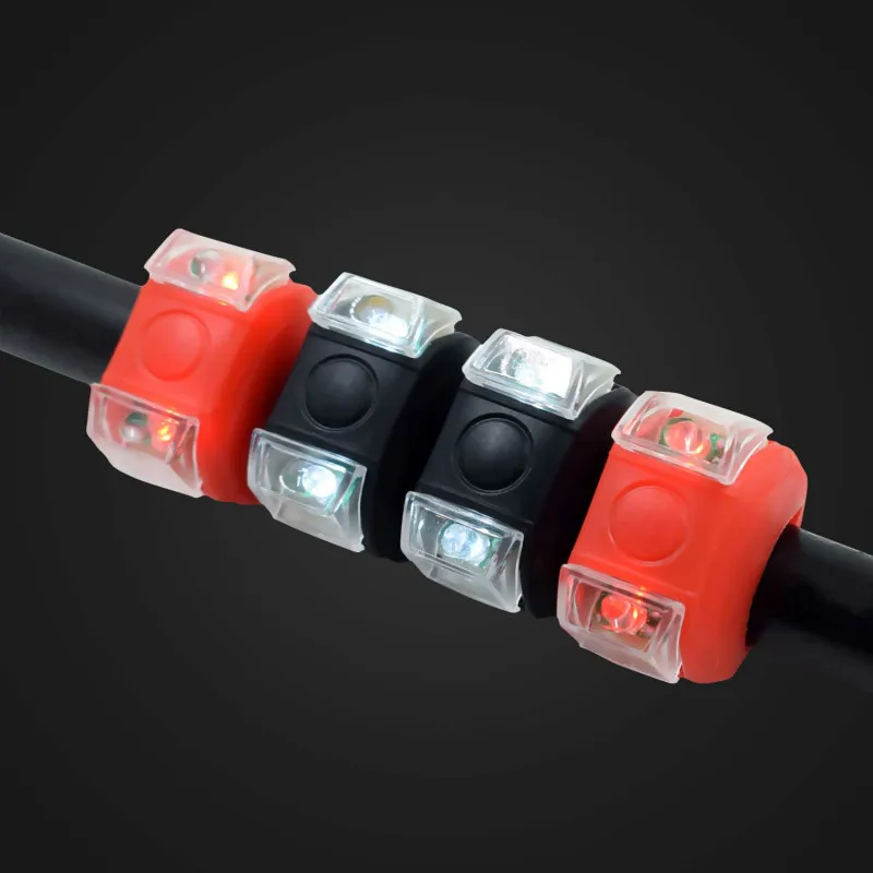 

Mini Safety Warning LED Lamp Light Bike Flashlight luz bicicleta Rear Light Bicycle Bike Front Handlebar Cycling Bulb Tail light