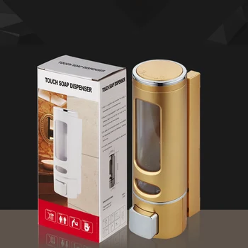

Home Soap Dispenser Wall-mounted Hotel Bathroom Shower Gel Shampoo Dispenser JS22
