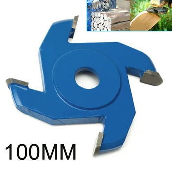 

1 Piece 100mm Wood Carving Cutter Tool For 16mm Aperture Angle Grinder Polishing Blue Power Disc Saw Blades