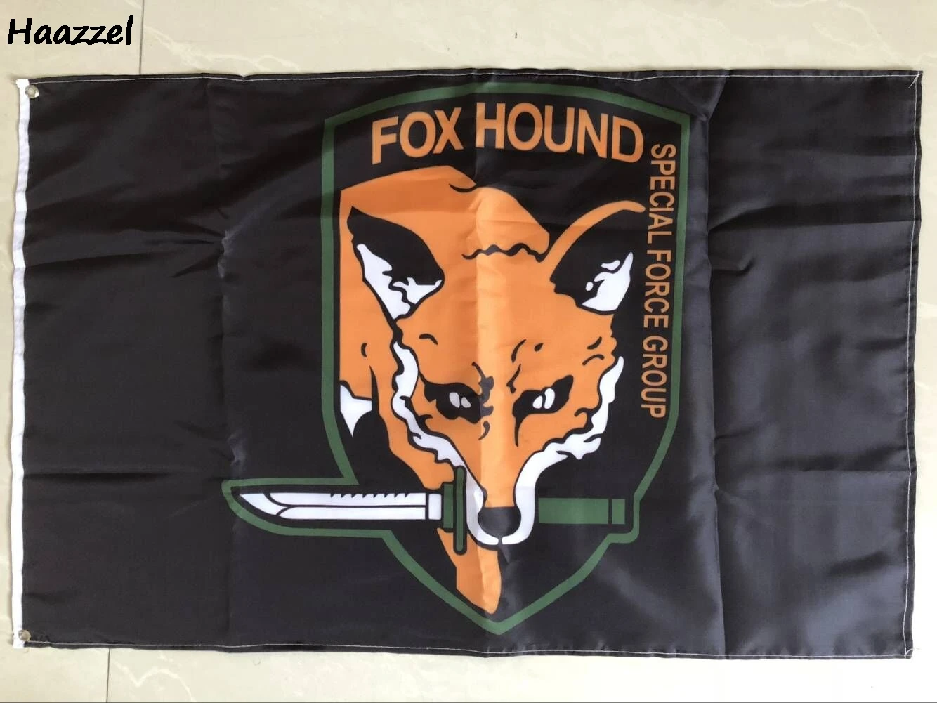 3ft x 5ft 3x5ft FOXHOUND металлическая Шестерня твердый флаг печати баннер, флаг из полиэстера Размер 150*90 см - Цвет: photo color