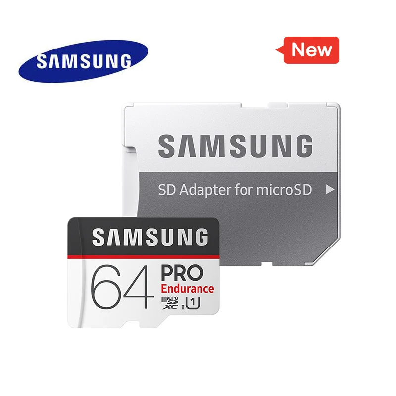 64G Add Adapter SAMSUNG карты памяти Micro SD PRO выносливость 100MBs 128 ГБ 64 ГБ 32 ГБ SDXC SDHC Class 10 C10 UHS-I trans Flash Microsd андурино - Capacity: 64G Add Adapter