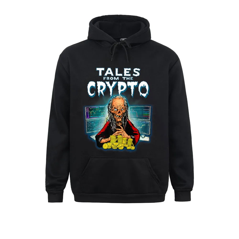 CRYPTO TALES - funny cryptocurrency miner comic BTC coin tee Premium T-Shirt__2513 Family Gift Sweatshirts  Long Sleeve Hoodies for Men Sportswears Autumn CRYPTO TALES - funny cryptocurrency miner comic BTC coin tee Premium T-Shirt__2513black