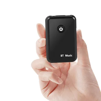 

2 In 1 Wireless Bluetooth V4.2 Transmitter Receiver 3.5mm Stereo Music Audio Adapter For TV Headphones Speaker