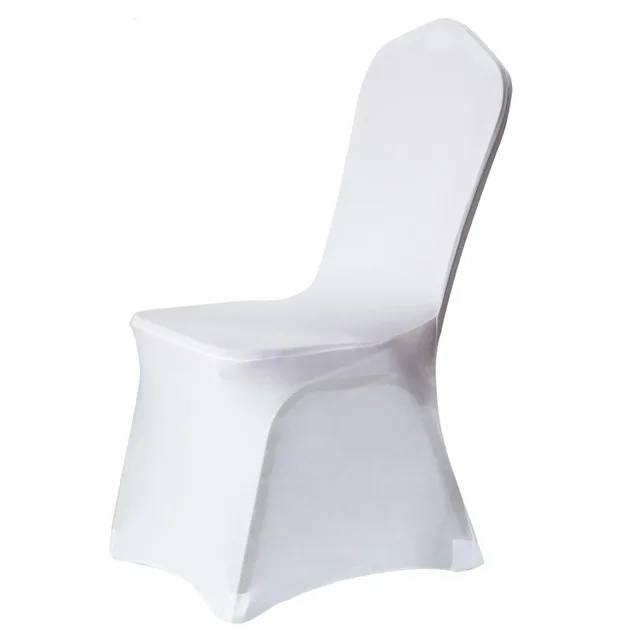 Сплошной цвет чехол для кресла спандекс стрейч эластичные чехлы на стулья белый для столовой кухни свадьбы банкета отеля - Цвет: A2