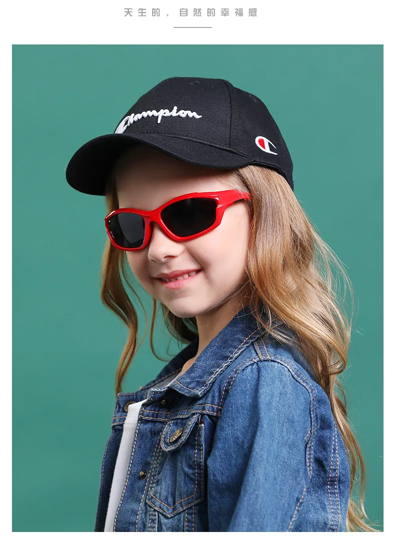 Квадратные Солнцезащитные очки для детей, поляризованные очки для мальчиков и девочек 1, 2, 3 лет, детские очки TR90, гибкие очки для путешествия, подарок UV400