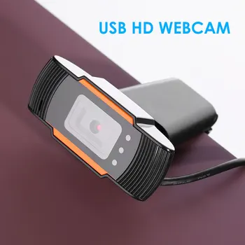 

ET 480/720/1080P Webcam for PC Computer Wide Angle USB 2.0 Camera with Microphone Video Recording Web Camera for PC Mac Laptop