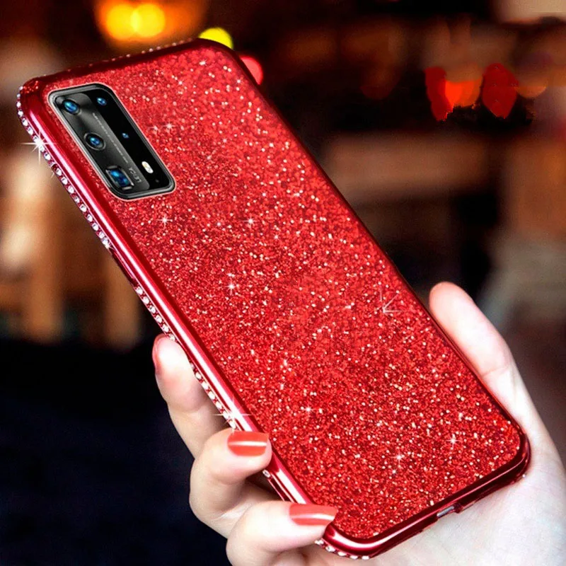 Чехол с блестками для Huawei Honor 9A 9C X10 30S 30 7A 7C 8S 8X 8A P30 P40 Lite E Pro Y5 2018 Y6 Y7 2019 Y5P Y6P Y7P |