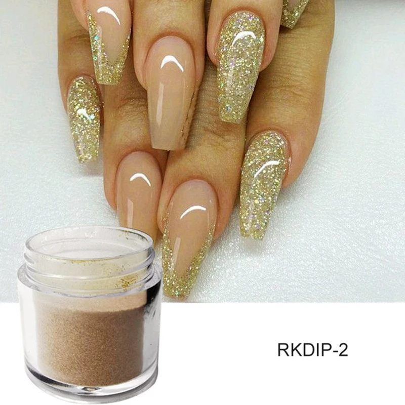 Glitter Gradient Tutorial  Using VIVIDip Nails Dip Powder 