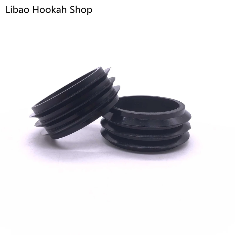 Hookah Black Rubber Spacer Sealant Grommet Subber Spacer Seals Ring For