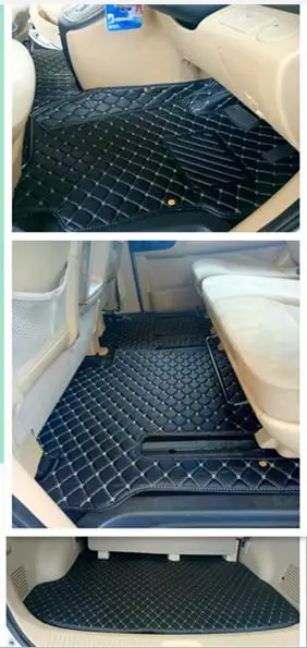 

High quality! Custom special car floor mats for Right hand drive Hyundai iMax 8 9 seats 2021-2009 waterproof durable carpets