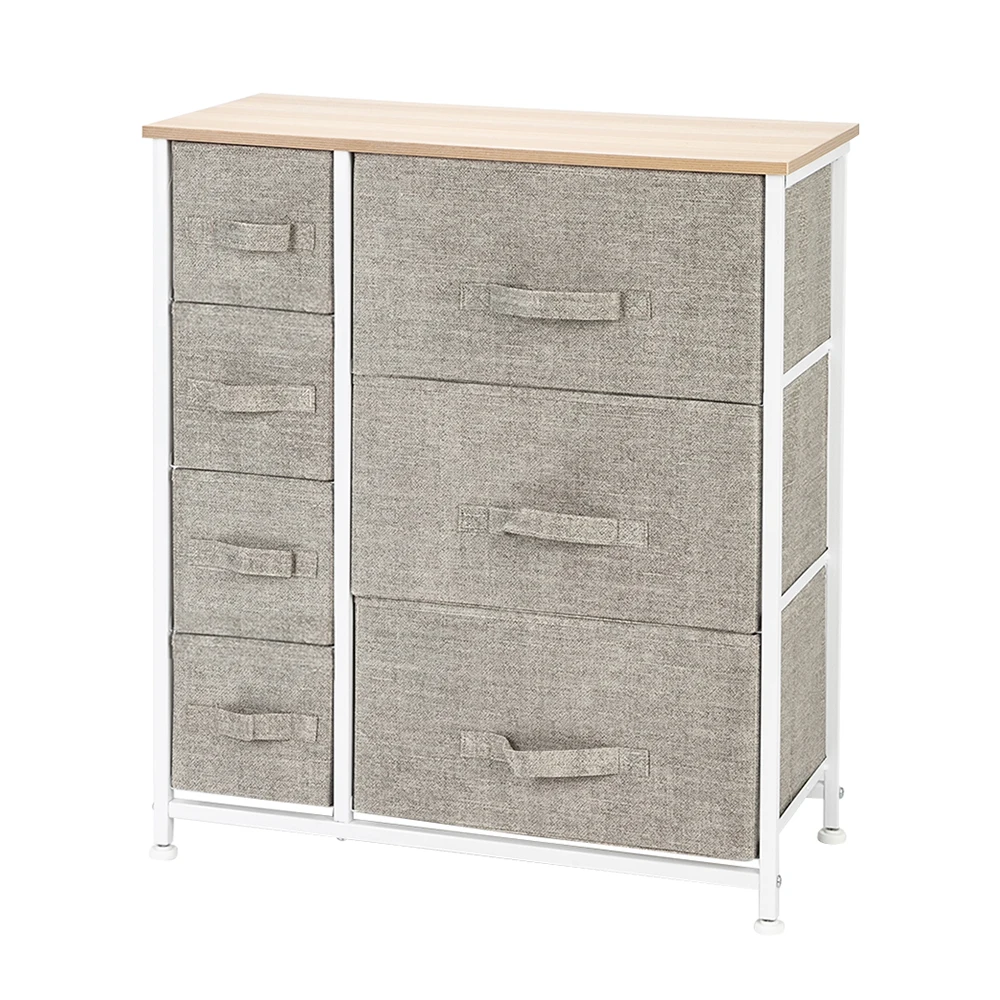

Four-layer Non-woven Drawer Rack Household Multifunctional Shelf Storage Drawer with 7 Drawers for Bedroom, Hallway Organization