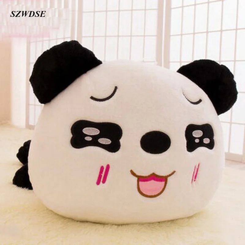30 см Мягкая Милая панда подушка плюшевые мягкие игрушки для детей Kawaii Expression Panda плюшевые игрушки для детей подарок для девочек