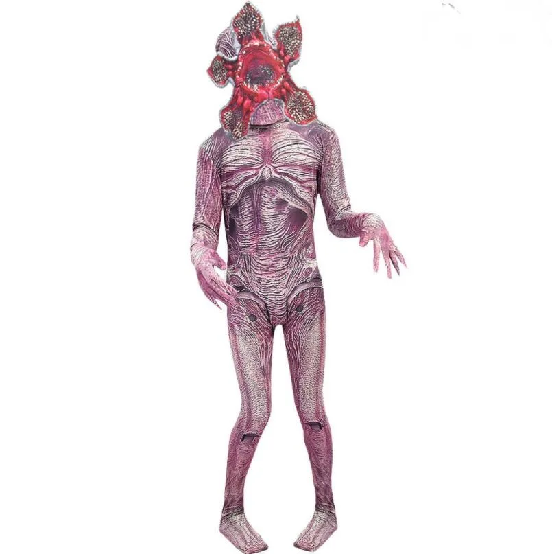 Каннибал цветок косплей Женский костюм мужчины ужас комбинезоны Хэллоуин костюм зомби косплей боди