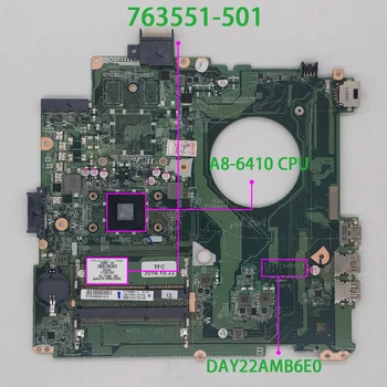 

763551-501 763551-001 UMA w A8-6410 CPU for HP PAVILION 14-V Series 14Z-V000 NoteBook PC Laptop Motherboard Mainboard