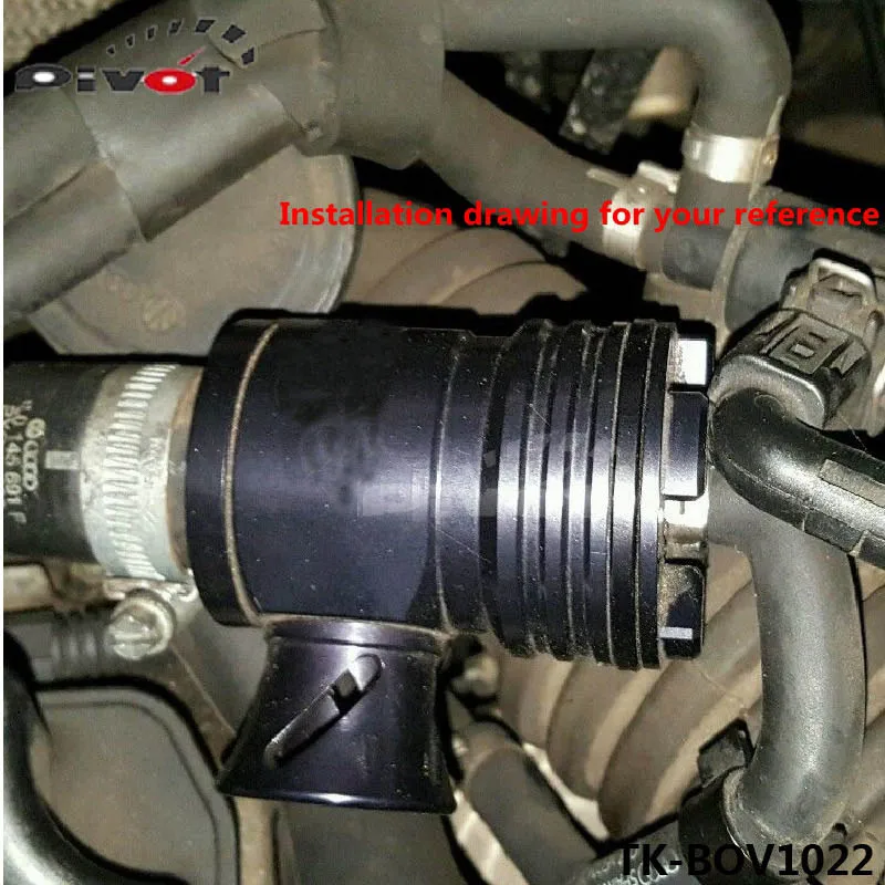 Турбонаддув для Volkswagen VW GTi Golf Jetta Beetle Audi A3 A4 A6 TT 1 8 T турбонаддув BOV выдувный клапан B