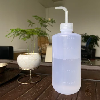 

500mL watering Can Succulents Plant Beak Pouring Kettle Tool Flower Squeeze Bottles With Long Nozzle Beak Dropper Water can