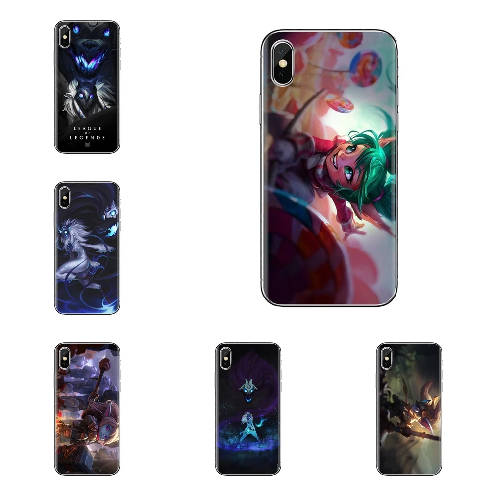 Kindred Poppy LOL Games For Xiaomi Mi6 Mi 6 A1 Max Mix 2 5X 6X Redmi Note 5 5A 4X 4A A4 4 3 Plus Pro Transparent Soft Case Cover |