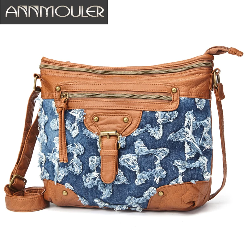 patchwork messenger bag