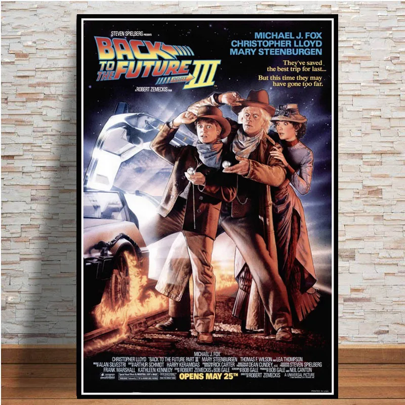 Back To The Future 3 Poster — free download