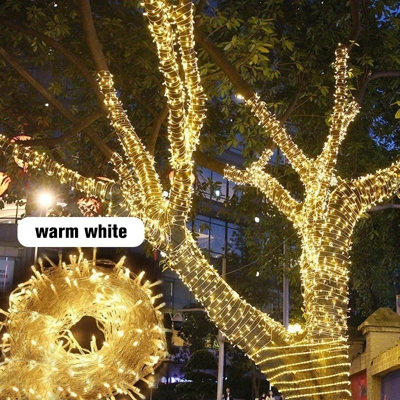 Fairy Light Led Fairy Lights 110V 10M 100LED Festival Festivals Waterproof Wedding Landscape Lamp Starry String Lights