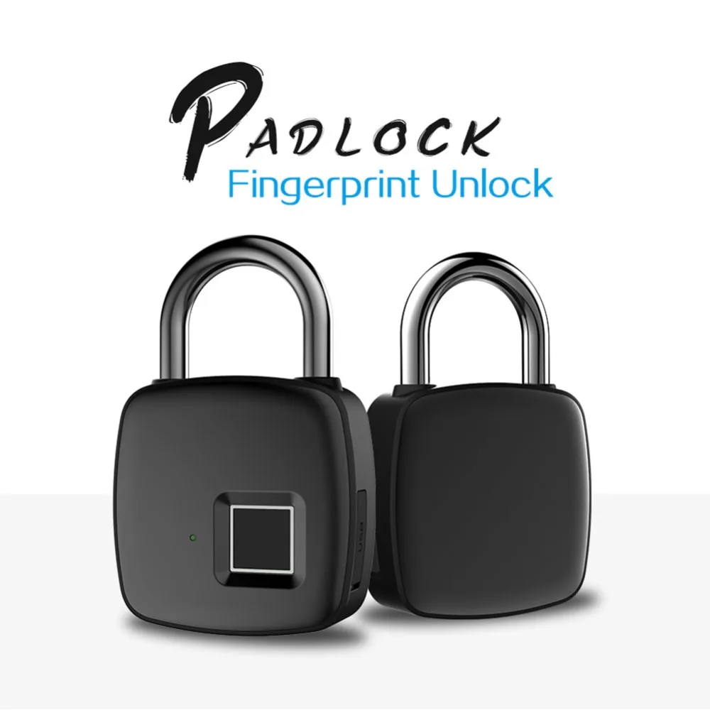 USB Smart Keyless дверной замок с защитой от отпечатков пальцев водонепроницаемый Противоугонный замок для безопасности дверной багажный чехол 10 пальцев замок