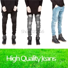 Термоусадочные популярные брюки, штаны, не скатываются, стильные, дышащие джинсы, стиль