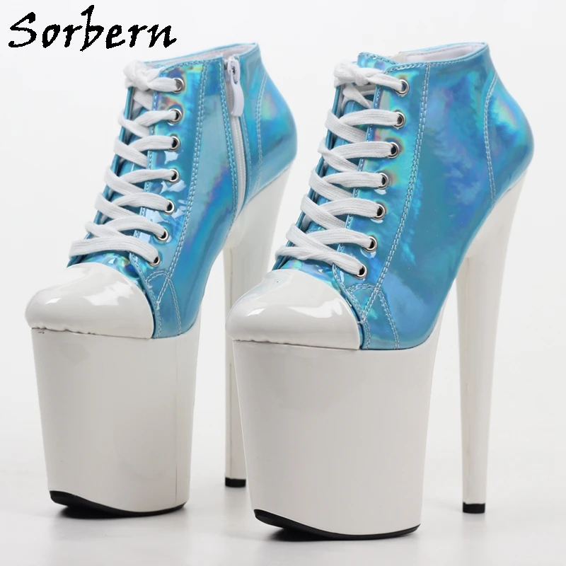 Sorbern Heelless Sepatu Slingback Sneakers Platform Tebal