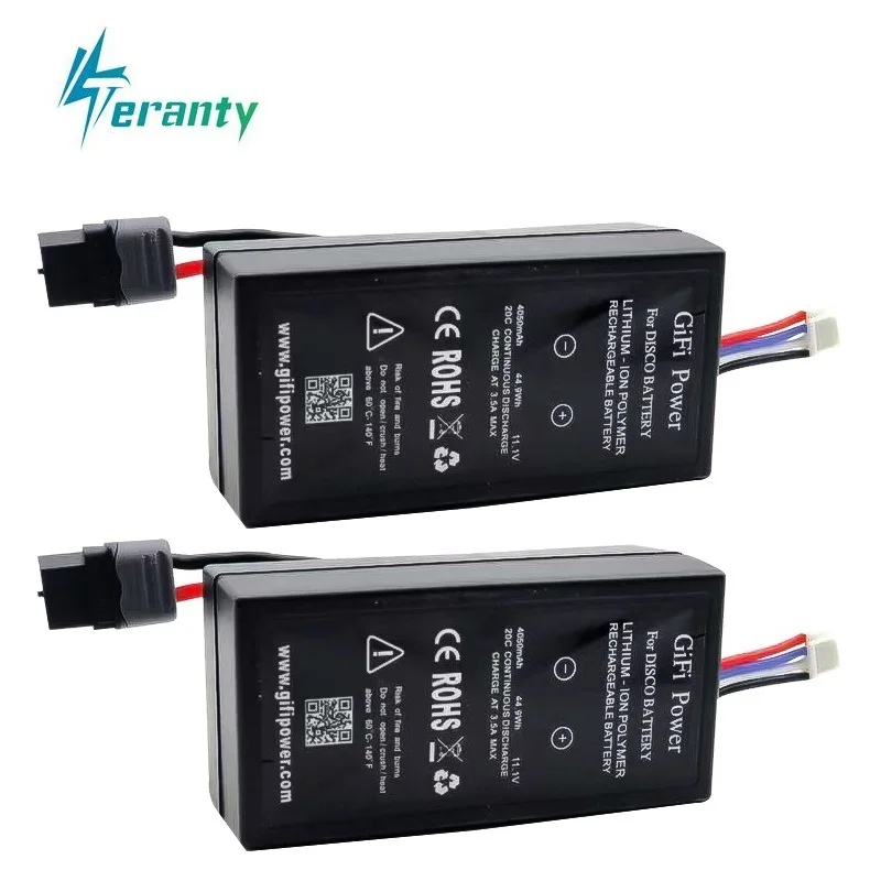4050mah Rechargeable Uav Battery For Parrot Disco Li Ion 11 1v Lithium Ion Polymer Rechargeable Battery L70 Parts Accessories Aliexpress