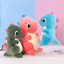 

Fashion Dinosaur Plush Doll Lightweight Skin-friendly Adorable Soft Cartoon Design Stylish Sleep Pillow for Home