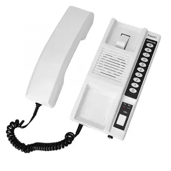 

433 Mhz Wireless Intercom System Secure Interphone Handsets Extendable for Warehouse Office