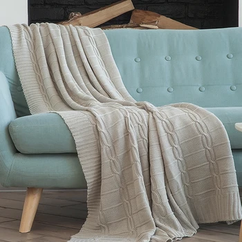 

COZY-plaid 130x180 150x200 beige Delicatex