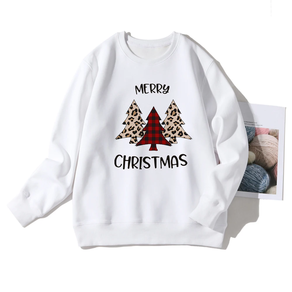 

Merry Christmas Women Jogging Sweatshirt 2020 New Arrivals Streetwear Fashion Winter Long sleeve Hoodies Pullover Family Wear