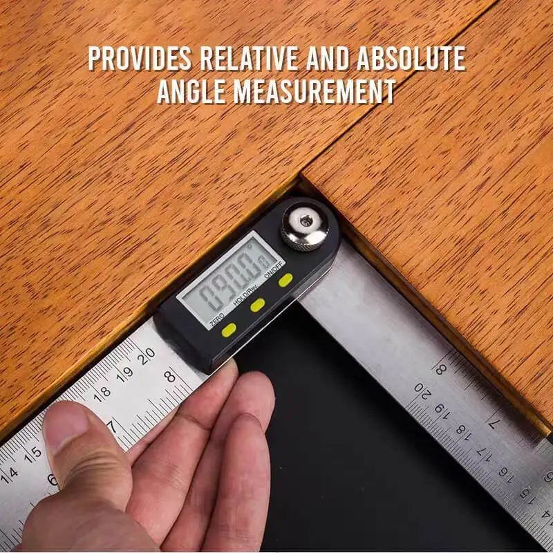200-500mm 12inch Digital Protractor Angle Ruler 8inch Angle Finder
