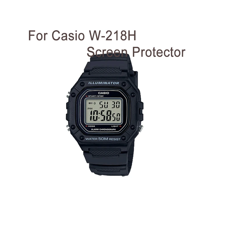 Nano Explosion-proof Screen Protector For Casio W-218h W-218h-1avdf Sport  Watch Protective Film For Casio W218h W-218h-1 - Smart Accessories -  AliExpress