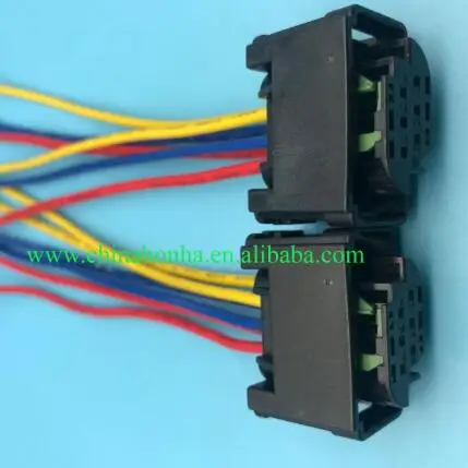 50/100 Pcs Connettore Del Sensore Della Valvola A Farfalla Della Spina Del Pedale Dell'Acceleratore Tyco A 6 Pin 1-1/2-1 7M0973119 Con Filo Da 15Cm 20