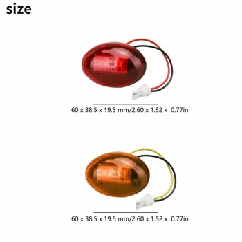 

Marker Car light Lamp For Ford F350 1999-2010 60 x 38.5 x 19.5 mm DC12V IP67