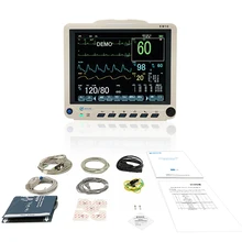 Portable with ECG Multi parameter 12 Inch Patient Monitor