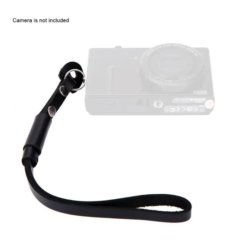 Кожаный ремешок на запястье для камеры Canon sony Nikon