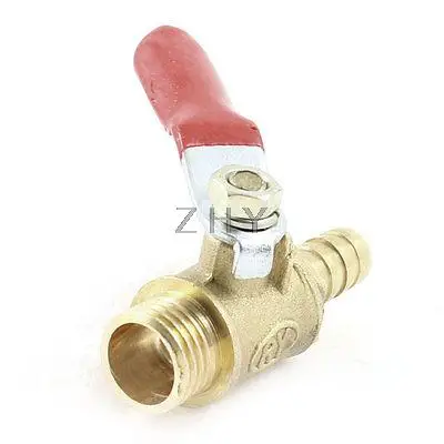 Компрессор 1/" x 1/4" 180 градусов Рычаг Ручка ручной газовый шаровой кран