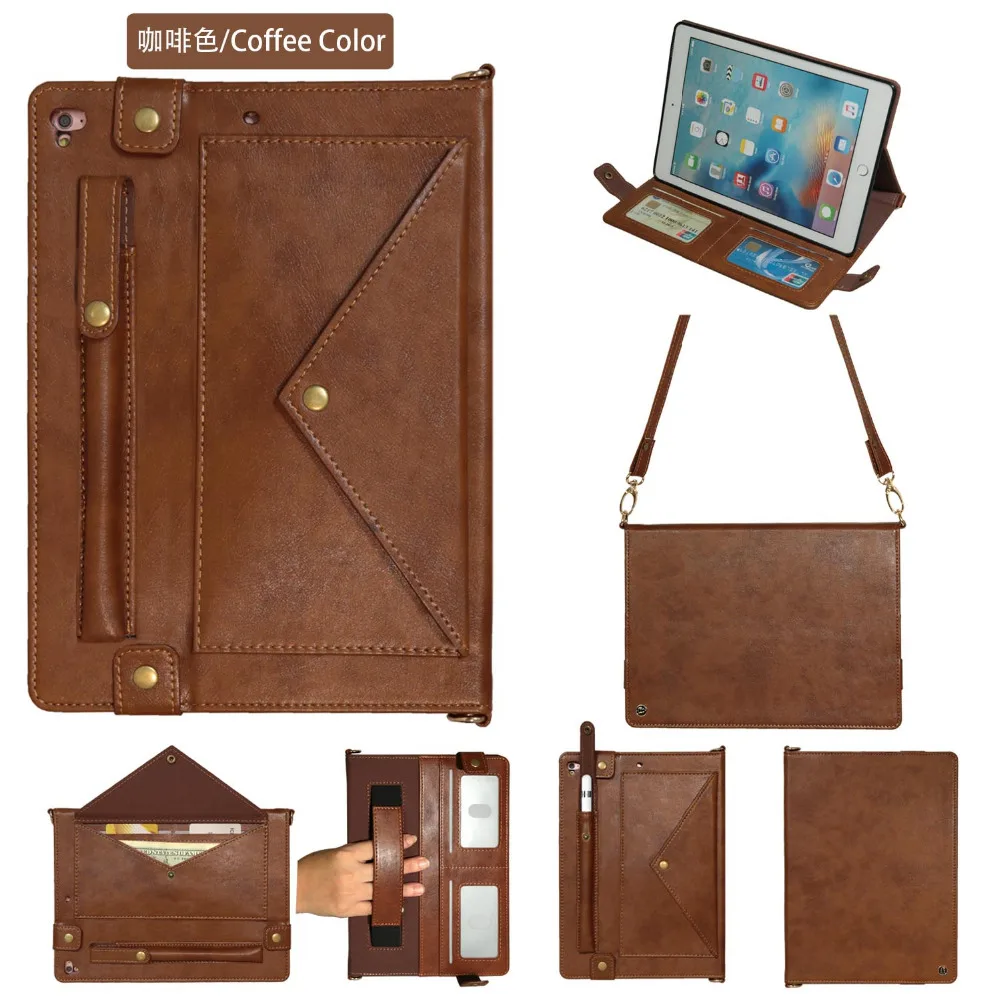 Магнитный чехол для карандашей, чехол-подставка из искусственной кожи с откидной крышкой для iPad 9,7 //Air/Air2/Pro 9,7 Capa Coque