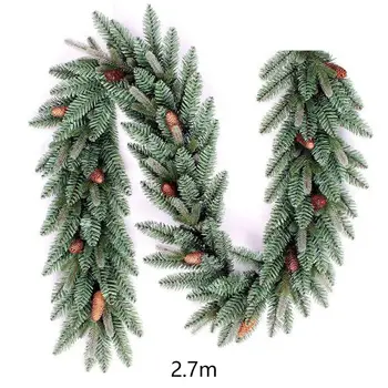 

Christmas Artificial Vine Garland 2.7m Xmas Home Party Holiday Xmas Decor Rattan 425D