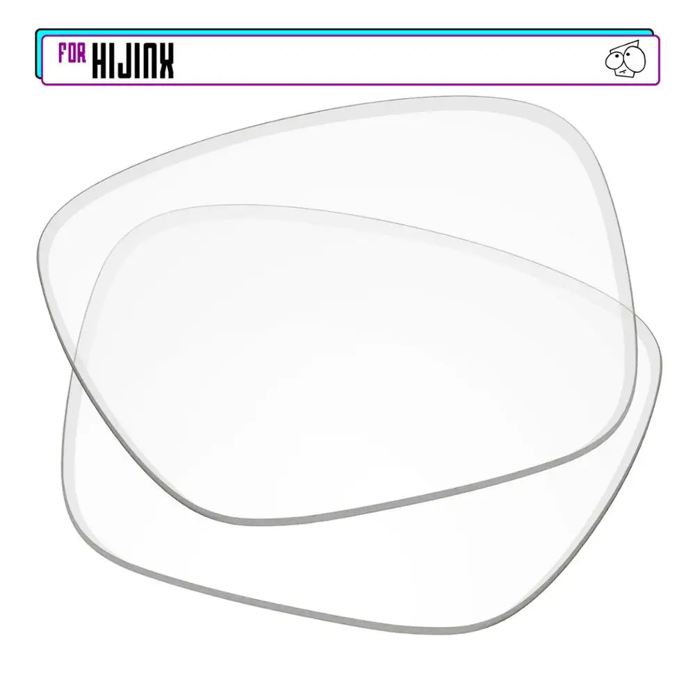 

EZReplace Polarized Replacement Lenses for - Oakley Hijinx Sunglasses - HD Clear