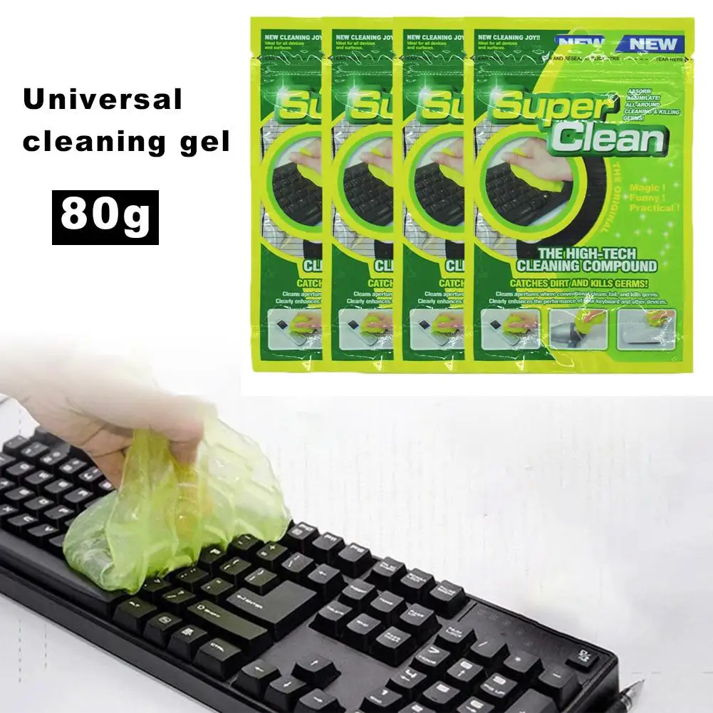 

Magic Dust Cleaner Compound Super Clean Slimy Gel For Phone Cameras Laptop Pc Computer Keyboard Cleaner Car Clean Care